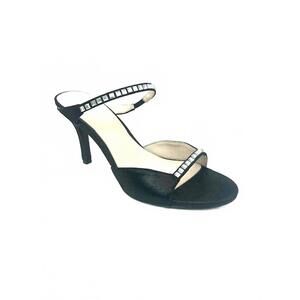 NEW KOKO + PALENKI women's cleo metallic sandals in black